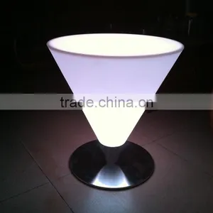 Best Selling Outdoor Party Bar Furniture With LED Epistar LED Lights 56*56*115cm thumbnail-6