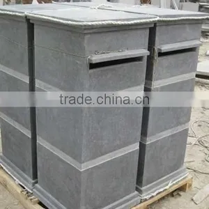 Outdoor Decoration Cheap Antique Granite Stone Mailbox Wholesale thumbnail-5