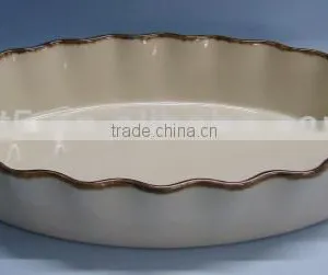 Stoneware Colored Baking Oven Dish thumbnail-2