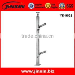 High Quality Balcony Stainless Steel Staircase Glass Railings Design thumbnail-1