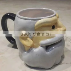 Cartoon 3d Mug for Kids, Ceramic 3d Mug Funny Mug, M&s Mug thumbnail-3