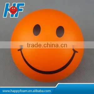 Factory Outlet PU Foam Emoji Smiley Cute Anti Stress Ball thumbnail-1