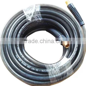 Braided pu Pipe High Recovery High Pressure Resistance 12mm*8mm Jasper Used for Industry for Flexible Air Intake Hose thumbnail-3
