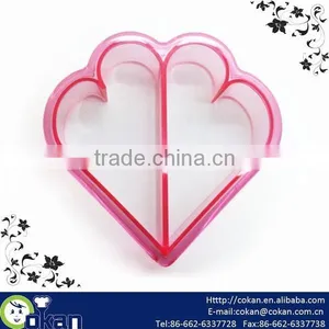 Heart Shape Plastic Sandwich Mold CK-CM0700 thumbnail-1
