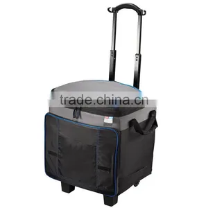 2015 Durable Fashion Large Camping Trolley Cooler Bag thumbnail-3