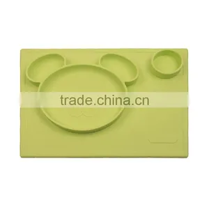 Bear Shape Silicone Placemat for Kids thumbnail-6