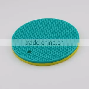 Colourful Fashion Multipurpose Round Silicone Cup Mat thumbnail-5