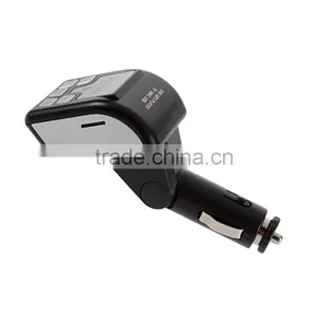 New Car MP3 Music Player With Bluetooth Phone FM Transmitter User Manual Car Mp3 Player Instructions for TF/MMC/USB Card Black thumbnail-1