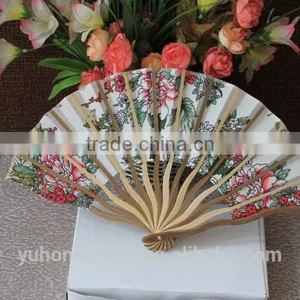 High Quality Bamboo Hand Japanese Fan thumbnail-2