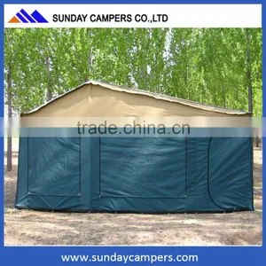 Off Road 4x4 Pop up Tent Trailer Roof Rack Tent With Customized Logo thumbnail-2