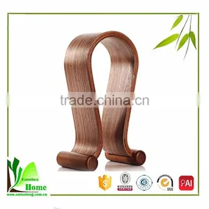 China Manfacturer Natural Bamboo Cheap Headphone Stands thumbnail-2