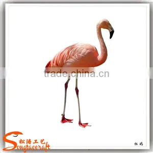 High Simulation Fiberglass Garden Statue Molds Crane Statue Red-crowned Crane Statue thumbnail-2