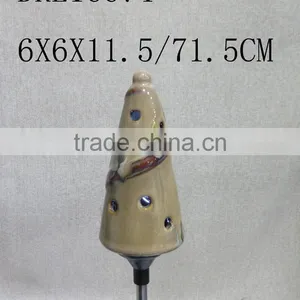 Solar Ceramic Garden Decoration thumbnail-5