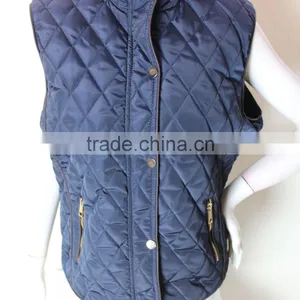 Apparel Wholesale Winter Padded Vest for Women thumbnail-3