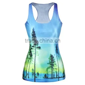 Running Singlet Sleeveless Shirt Sublimation Shirt thumbnail-1