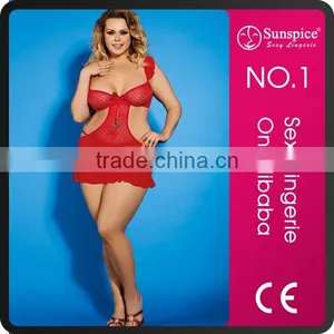 Plump Women Sexy Mature Plus Size Lingerie Hot Sexy Lingerie Open Bra thumbnail-2