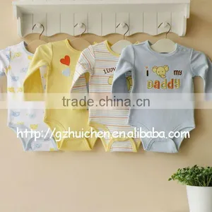 2011 Autumn Baby Clothing 100% Cotton Embroider Long Sleeve Bodysuit thumbnail-1