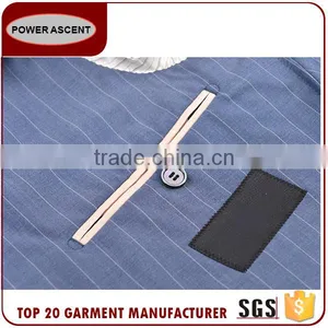 Spring Autumn Strip Business Office Uniform Designs Suits thumbnail-5