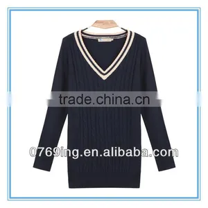 The Newest Ladies Sweater With Long Sleeve in 2014 thumbnail-1