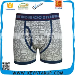 Newest Arrival Modal Sublimation Printed Mature Men Underwear Boxer thumbnail-1