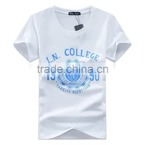 Top Quality Wholesale 100% Cotton T Shirt For Men thumbnail-1