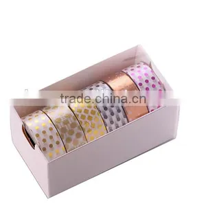 Pokla Dot Foil Washi Paper Tape thumbnail-2