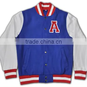 BSCI High Quality Leaver Youth Baseball Jackets for Boys thumbnail-5
