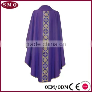 Leading Manufacturer Purple Color Religious Wearing Chasuble thumbnail-1