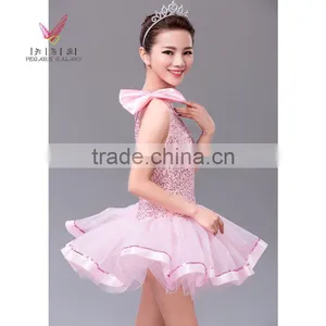 School Girl Dance Dress Costumes, Leotard Dance Ballet Dress thumbnail-1