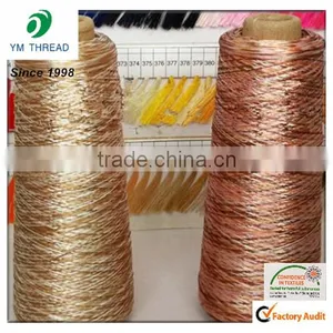 High Quality 100% Polyester 2ply Twist Space Dyed Yarn Knitting thumbnail-2