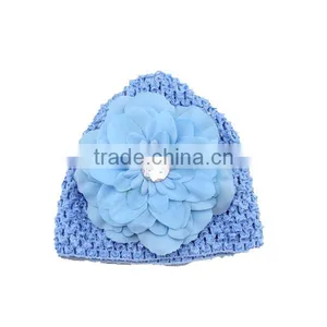 Top Baby Hat With Flower thumbnail-5