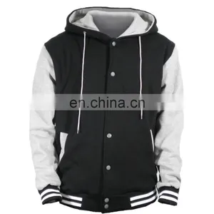 Varsity Baseball Letterman College Cotton Varsity Jacket thumbnail-1