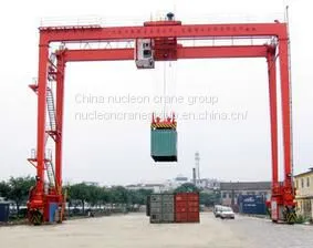 Rail Mounted Double Girder Container Gantry Crane thumbnail-2