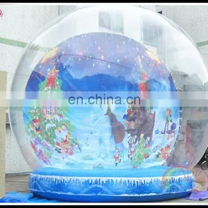 High Quality Giant Inflatable Snow Globe For Christmas Promotion thumbnail-3
