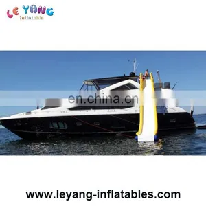 Blue And White Water Yacht Slide Used In Sea thumbnail-1