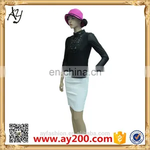 Latest Blouse Design Pictures Casual Bottoming t Shirt for Woman thumbnail-2