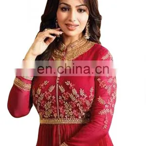 Casual Party Wear Anarkali Suits Semi-Stitched Suits Dress Material 2017 thumbnail-3