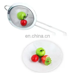 Food Grade Oil Filter Stainless Steel Kitchen Tools Colander Strainer and Mesh Wire Skimmer thumbnail-1