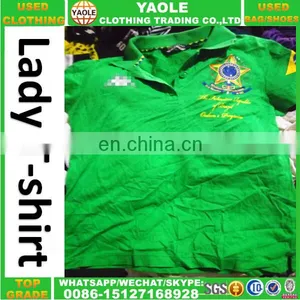 China Second Hand Clothes Bales/bulk Wholesale Used t- Shirt Price in Italy thumbnail-6