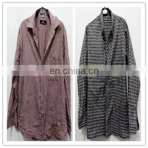 Second Clothing Wholesale Clothing New York Used 100%cotton Slim Fit Shirt thumbnail-1