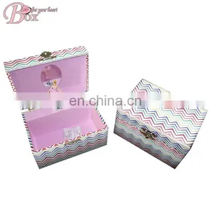Newest Design Paper Cardboard Gift Music Box With a Dancing Ballerina thumbnail-1