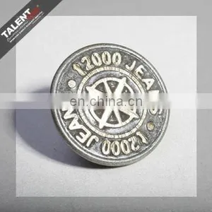 Custom Logo Metal Buttons Rivet for Jeans thumbnail-1