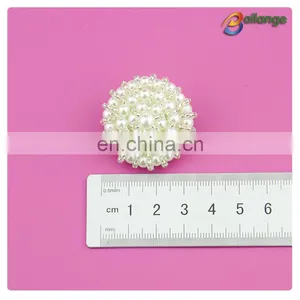 Wholesale Handmade Accessories Beaded Manufacturing Polyester Button thumbnail-2