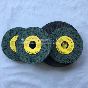 Imported Honeycomb Large Hole Vitrified Green Silicon Carbide Grinding Wheel for Rubber Etc thumbnail-2