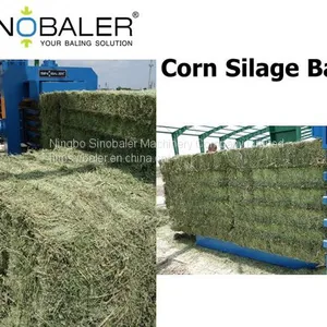 Corn Silage Baler Machine / Baling Corn Silage thumbnail-1