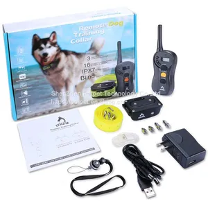 Patpet US Hot Remote Controlled Electric Dog Shock Collar thumbnail-3