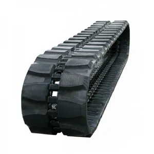 Less Vibration Rubber Crawler Tracks With 53 % Metal Parts 7 % Steel Cords thumbnail-3