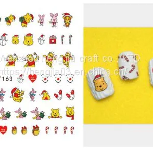3D Cartoon Kids Wholesales Nail Sticker for Children Back Adhesive Decal Decoration Nail Sticker thumbnail-5