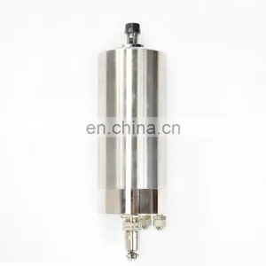 HONGJUN 1.5KW Water Cooled Spindle Motor 80MM 220V ER11 Grind Motor With 3 Bearing thumbnail-6