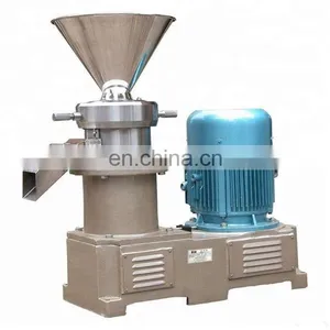 High Efficiency Nut Colloid Mill Cocoa Bean Grinding Production Line Peanut Butter Making Machine thumbnail-1